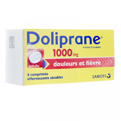 Doliprane 1000 mg Comprimé effervescent