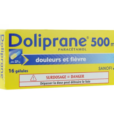 Doliprane 500 mg Gélules