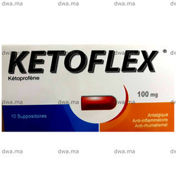 KETOFLEX SUPPO 100MG