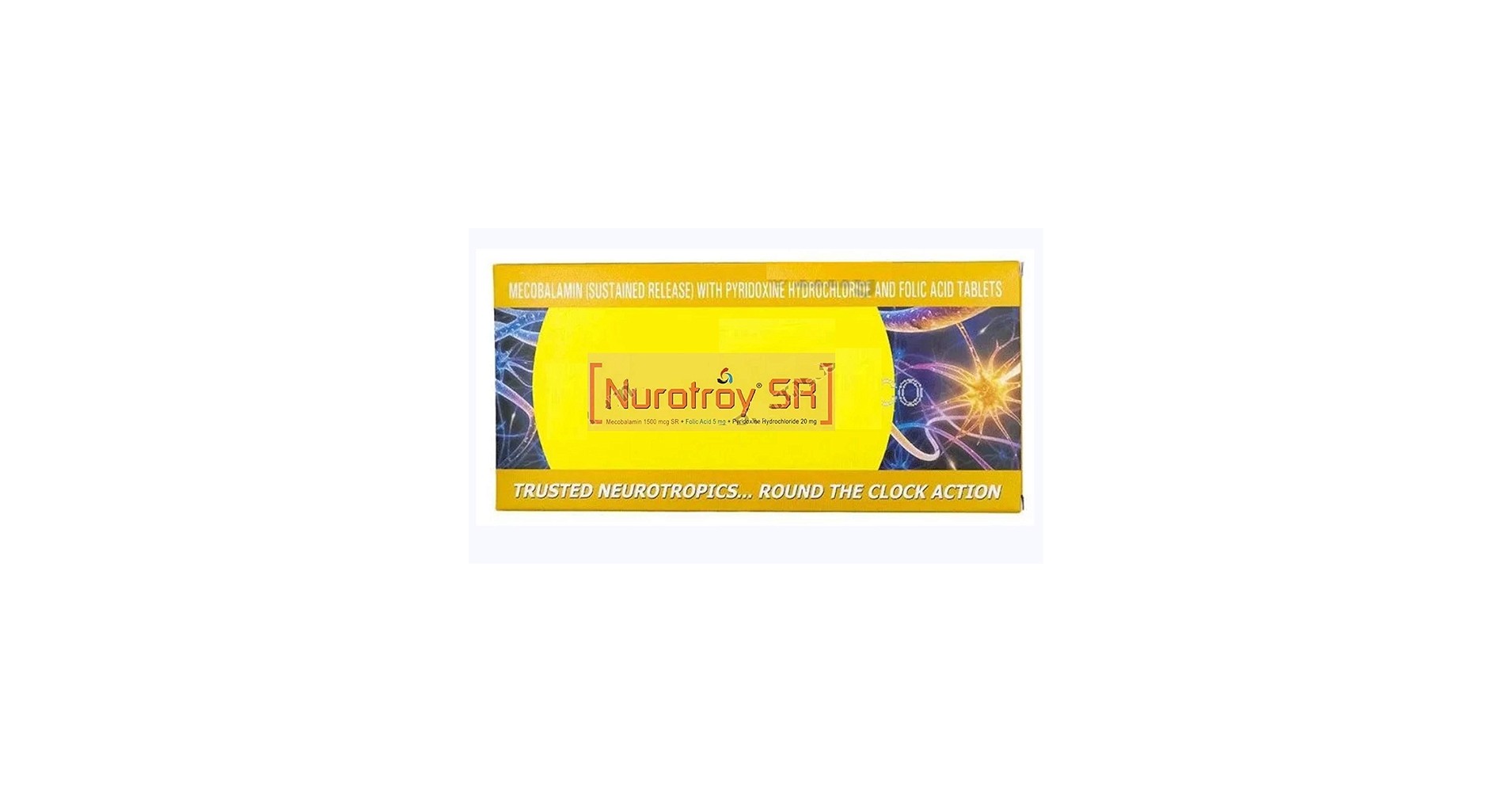 NUROTROY SR 1500 MCG / 20MG / 5 MG 