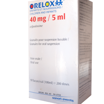 Orelox 40 mg Suspension