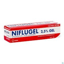 ACIDE NIFLUMIQUE 2.5 % gel 