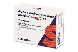 ACIDE ZOLEDRONIQUE 4 mg sol. inj.