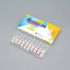 AMIKACINE 500 mg pdre pr sol. inj. bte/20