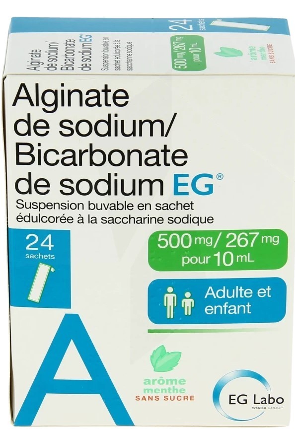 BICARBONATE DE SODIUM 0.267 g susp. buv. sach/453 g