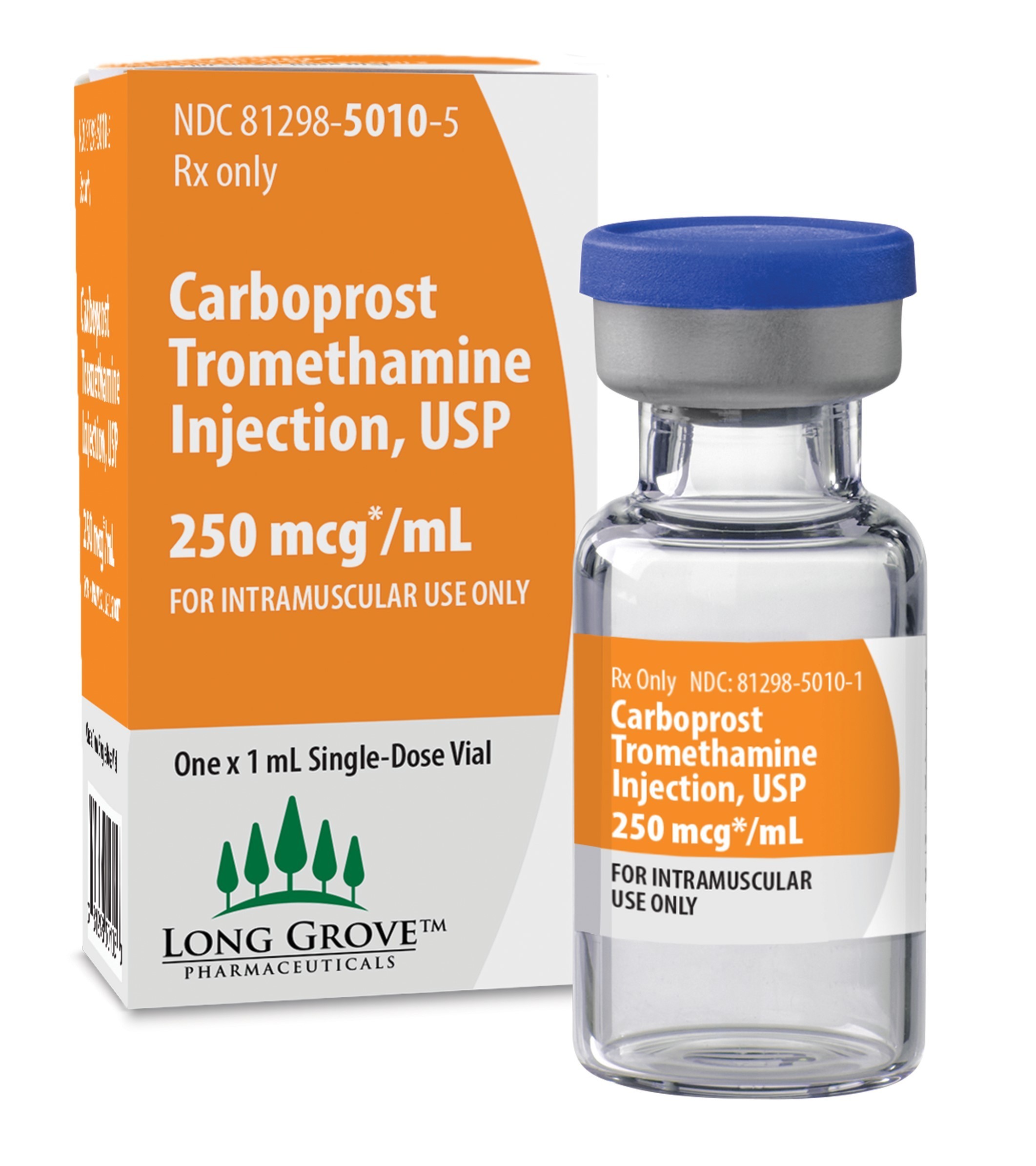 CARBOPROST 250 mcg/ml IM sol. bte/1