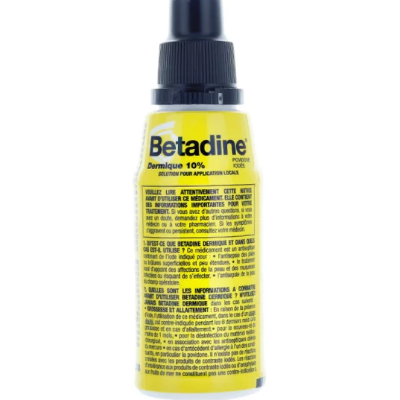 Bétadine Dermique 10% (Jaune)