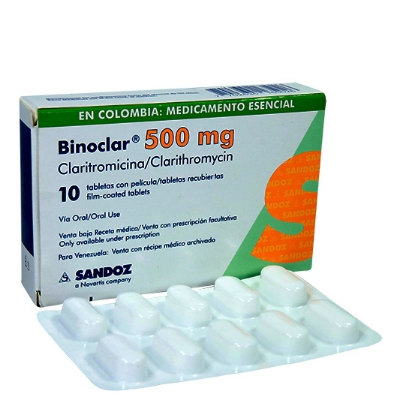 Binoclar 500 mg