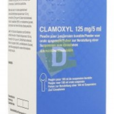 Clamoxyl 125 mg/5 ml