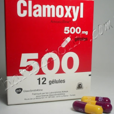 Clamoxyl 500 mg Gélule